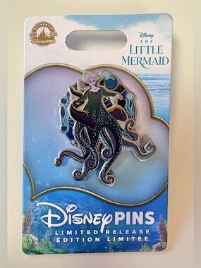New 2023 Disney Parks The Little Mermaid Ursula Live Action Film LR Pin